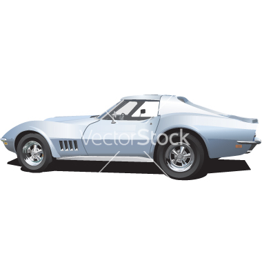 380x400 Corvette Vector Free Images