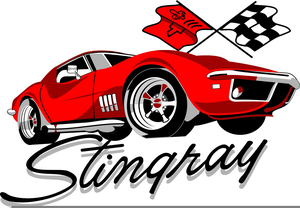 300x208 Corvette Stingray Clipart Free Images