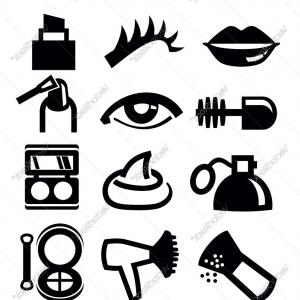 300x300 Cosmetics And Makeup Icon Vector Catchsplace