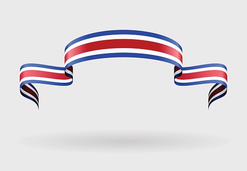 499x345 Costa Rican Flag Vector Premium Clipart