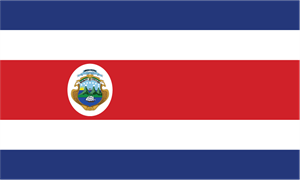 300x180 Costa Rica Flag Logo Vector