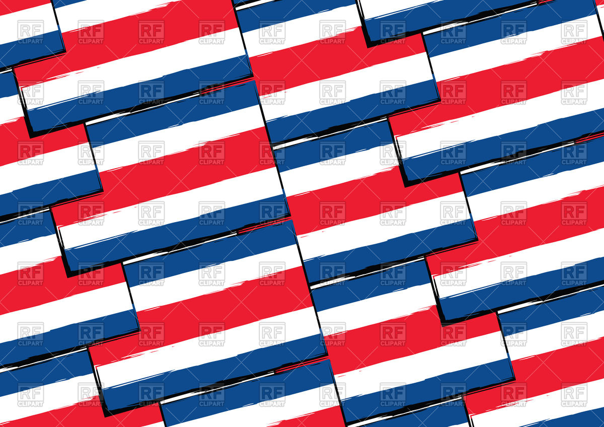 1200x848 Costa Rica Flag Seamless Pattern Vector Image Of Backgrounds