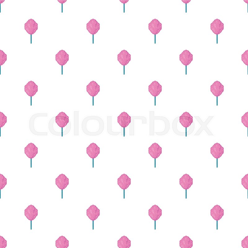 800x800 Cotton Candy Pattern Cartoon Stock Vector Colourbox