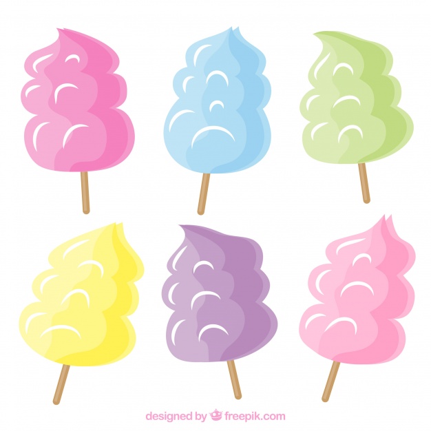 Cotton Candy Vector at Vectorified.com | Collection of Cotton Candy ...
