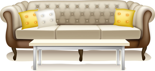 600x278 Couch Vector Free Vector Download