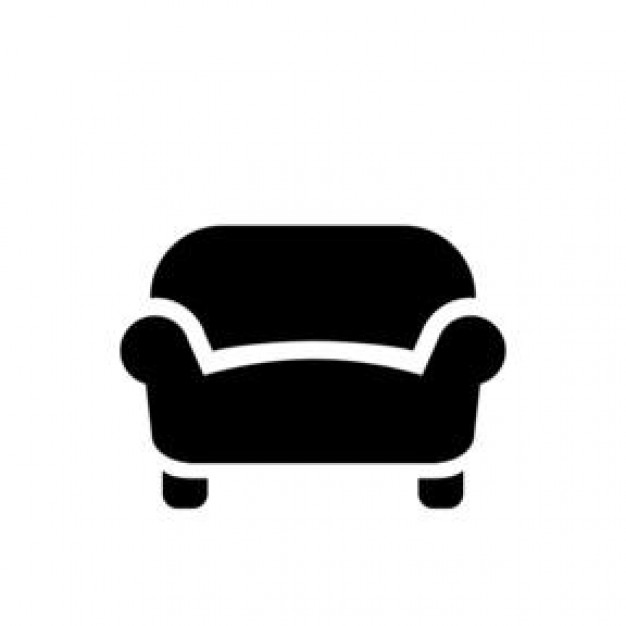 626x626 Couch Icon Vector