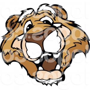 300x300 Stylish Aggressive Silhouette Cougar Sunglasses Logo Createmepink