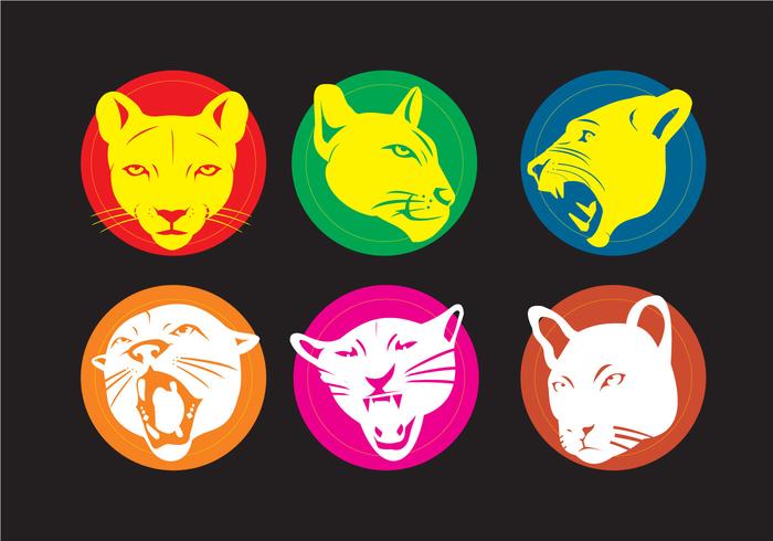 Cougar Mascot Vectors 700x490 Cougar Mascot Vectors