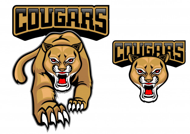 Cougar Mascot Set Vector Premium Download 626x442 Cougar Mascot Set Vector Premium Download