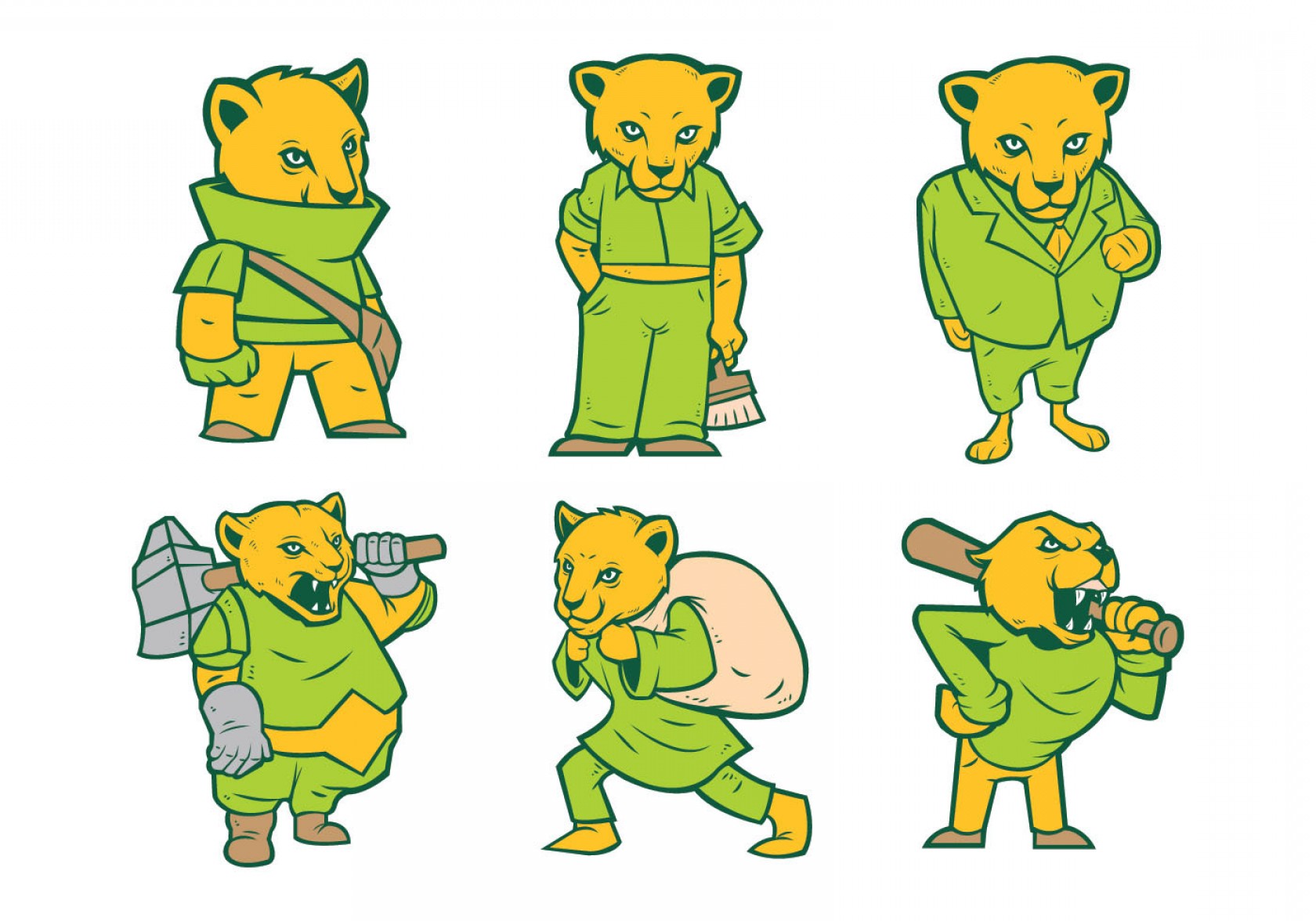 Free Cougar Mascot Vector Soidergi 1680x1176 Free Cougar Mascot Vector Soidergi