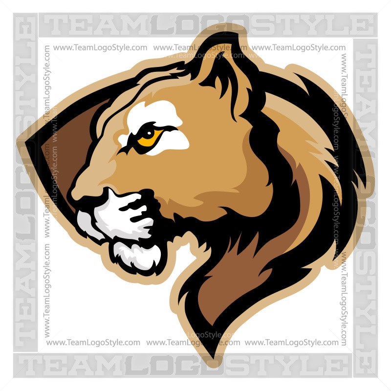 Vector Cougar Graphic 800x800 Vector Cougar Graphic