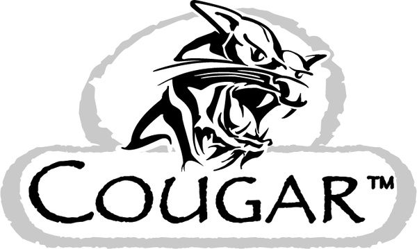 600x359 Cougar Free Vector In Encapsulated Postscript