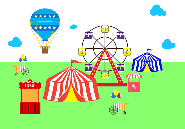 Free Country Fair Vector 700x490 Free Country Fair Vector