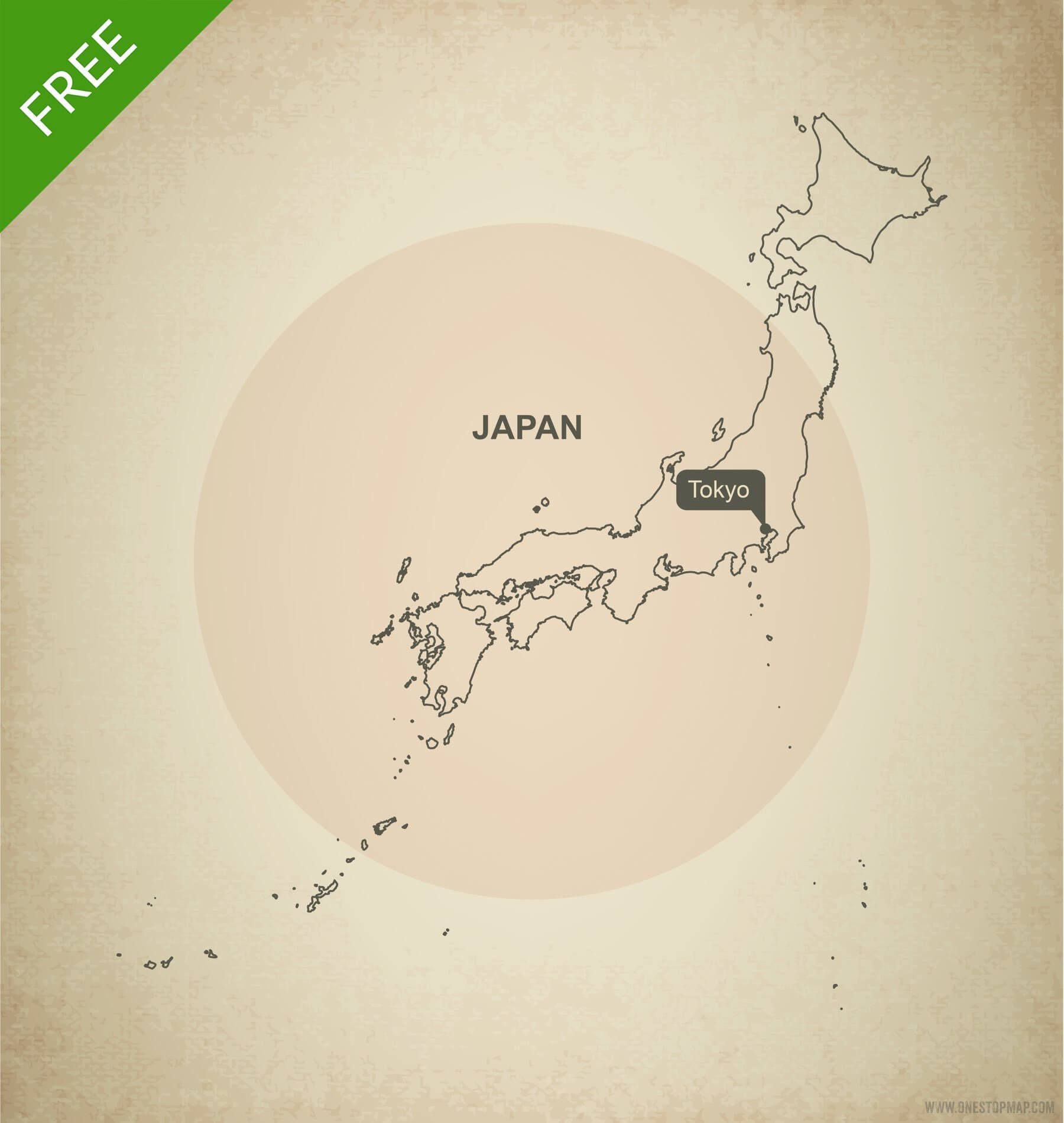 Free Vector Map Of Japan Outline One Stop Map 1800x1899 Free Vector Map Of Japan Outline One Stop Map