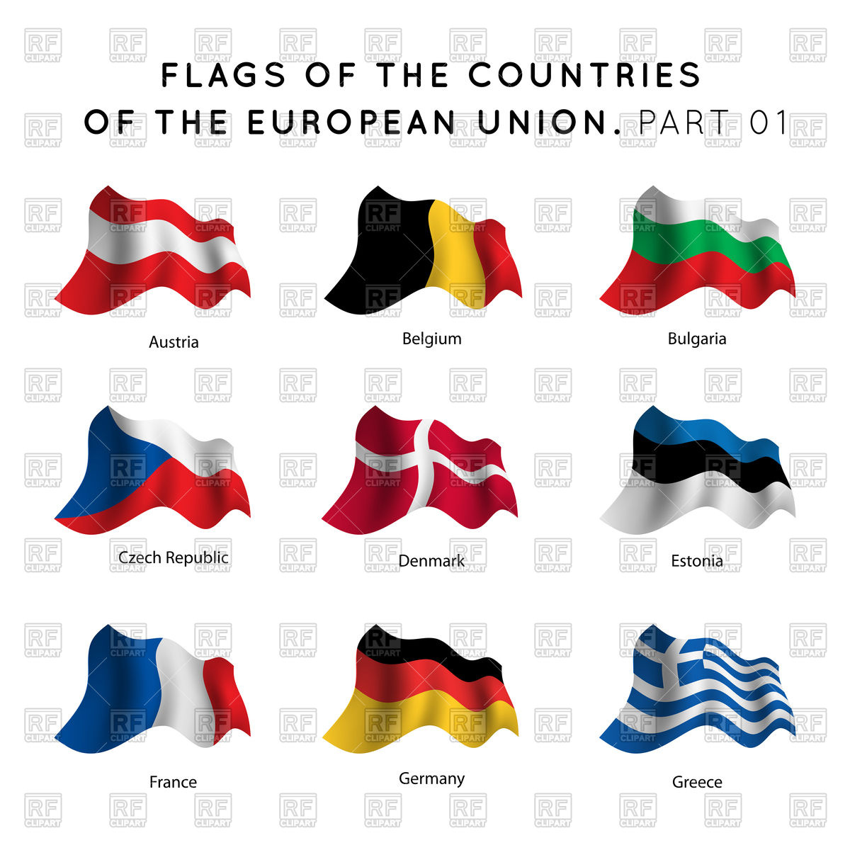 Waving Flags Of Eu Countries Vector Image Of Signs, Symbols, Maps 1200x1200 Waving Flags Of Eu Countries Vector Image Of Signs, Symbols, Maps