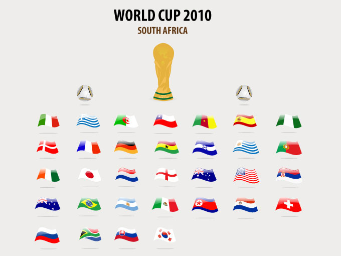 World Cup Qualified Countries Flags Free Vector Free Vectors 680x510 World Cup Qualified Countries Flags Free Vector Free Vectors