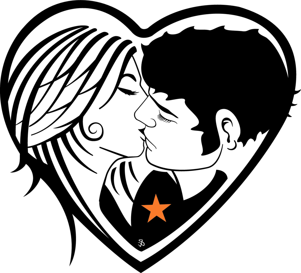 1031x936 Couple Kissing Vector Freevectors