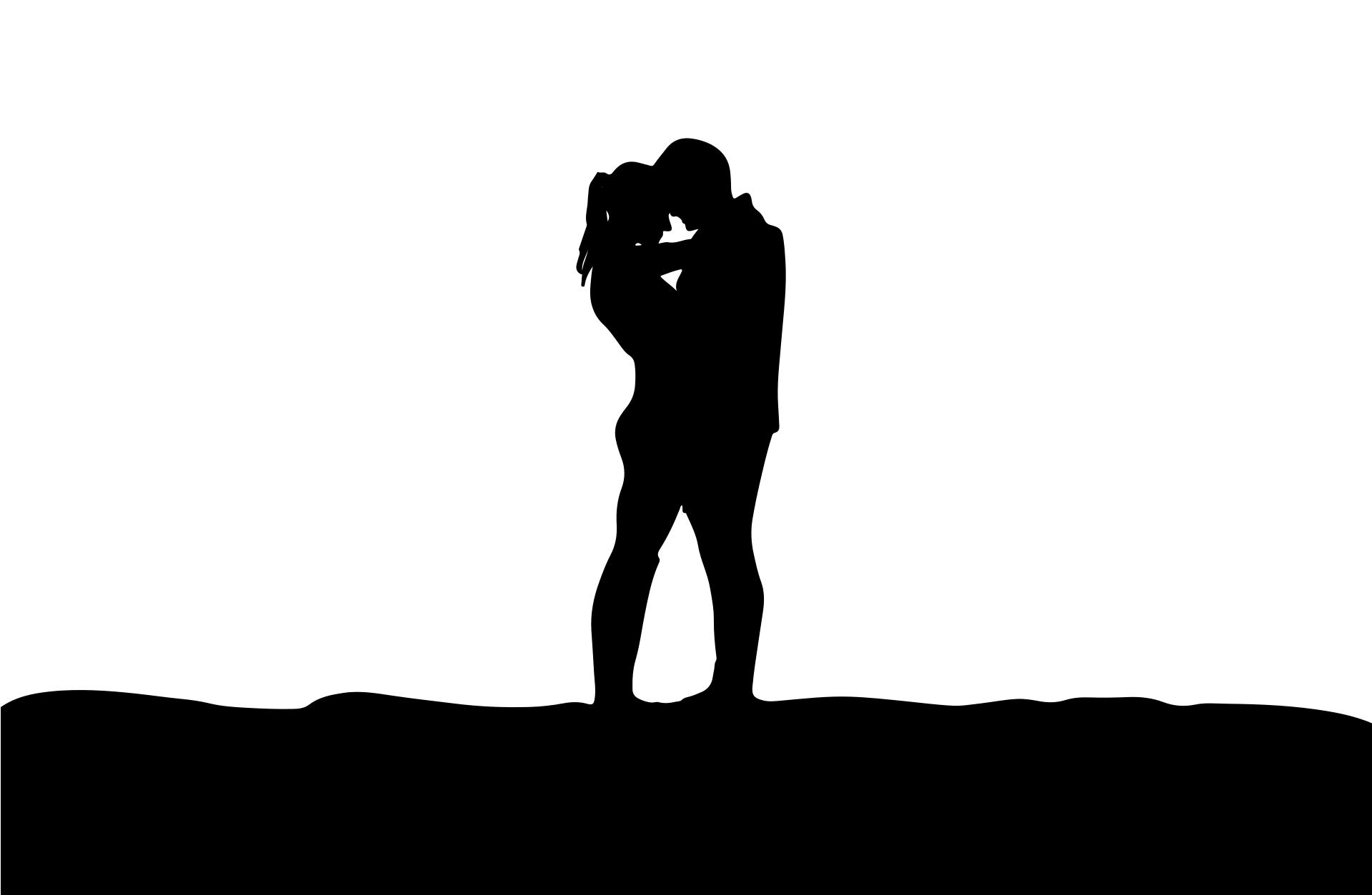 Couple Silhouette Vector At Collection Of Couple Silhouette Vector Free For