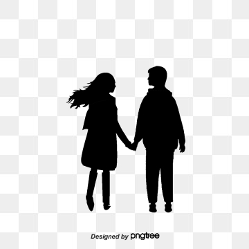 360x360 Couple Silhouette Png Images Vector And Free