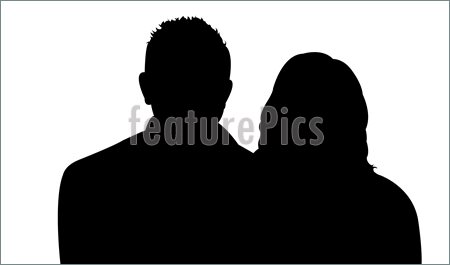 450x265 Couple Silhouette Vector