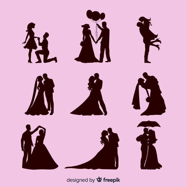626x626 Couple Silhouette Vectors, Photos And Free Download