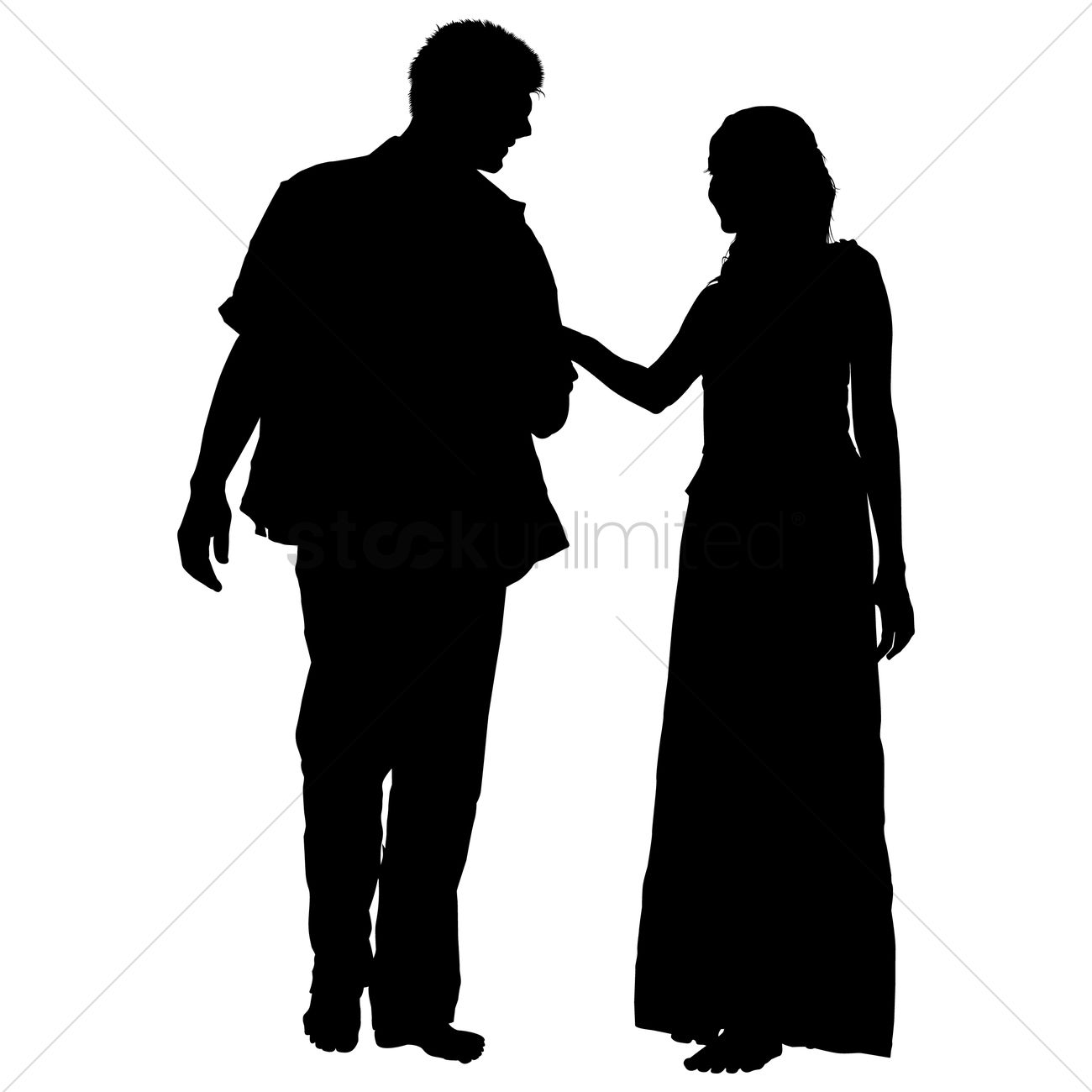 Download Couple Silhouette Vector at Vectorified.com | Collection ...