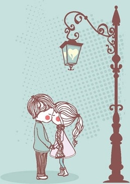 259x368 Couple Free Vector Download