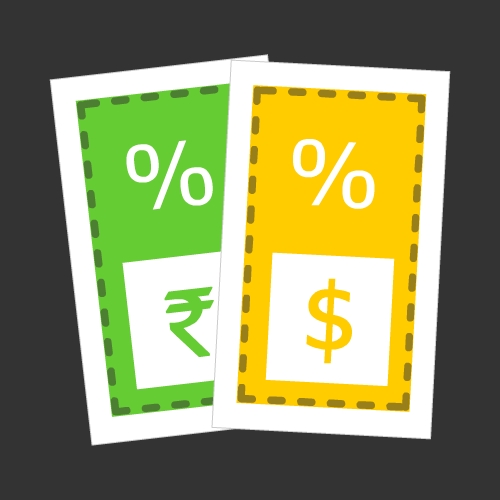 500x500 Deal Or Coupon Icon Vector Icons Download