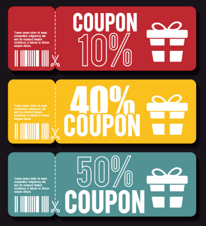 Coupon Template Vector at Vectorified.com | Collection of Coupon ...