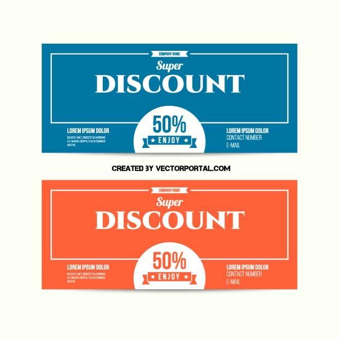 660x660 Discount Coupons Vector Design Various Vectors Coupon Design