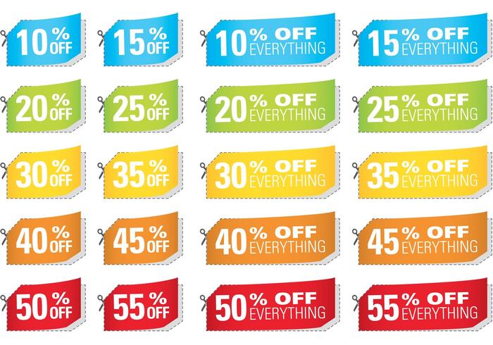 700x490 Coupon Free Vector Art