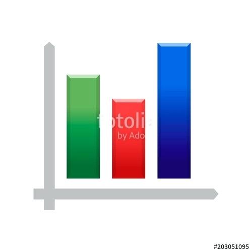 500x500 Growing Chart Bitcoin Currency Icon Graphic Course Vector