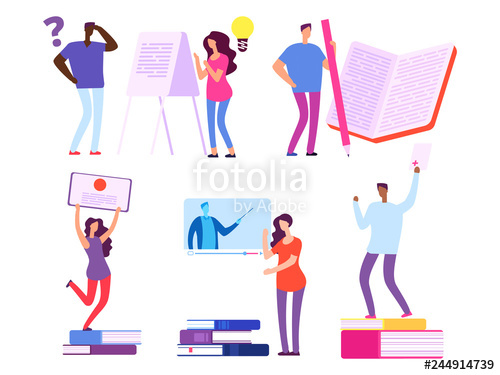 500x375 International People, Students Get Education From Books And Online