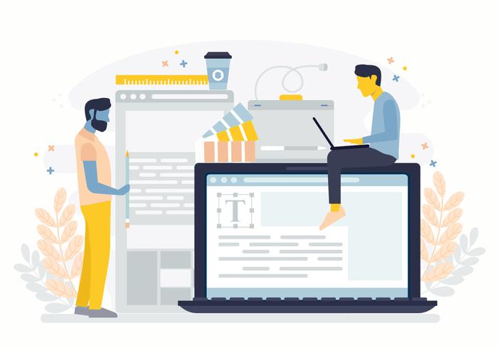 700x490 Vector Online Graphic Design Course Illustration