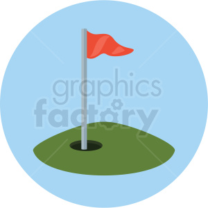 300x300 Golf Course Vector Clipart Royalty Free Gif, Png