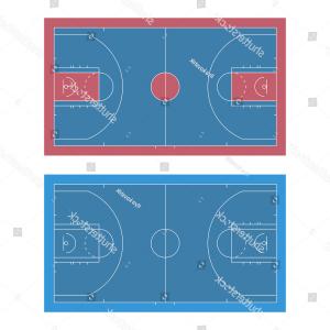 Ball And Basketball Court Vector Clipart Catchsplace 300x300 Ball And Basketball Court Vector Clipart Catchsplace