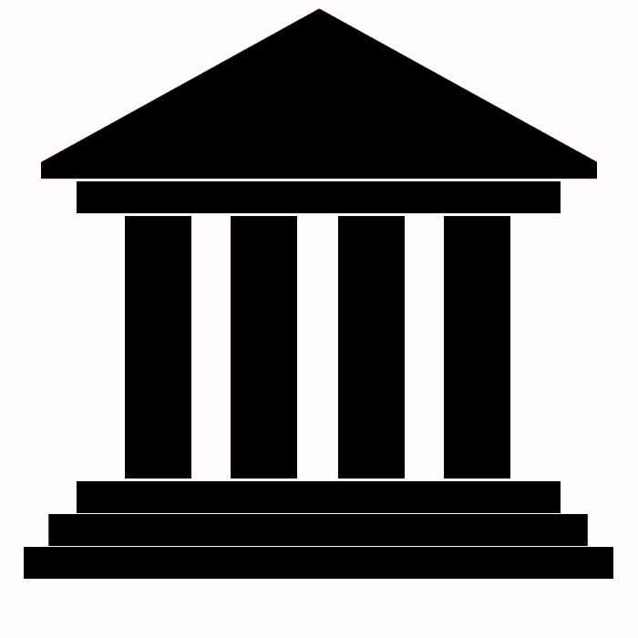 700x700 Courthouse Clipart Vector