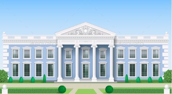 590x322 The Facade Of A Classical Public Building Is A Palace