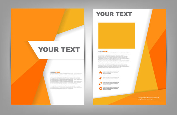 563x368 Brochure Cover Design Free Vector Download