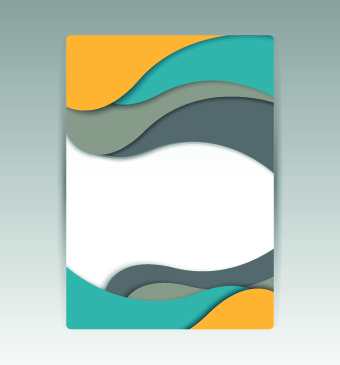 340x365 Business Flyer And Brochure Cover Design Vector For Free