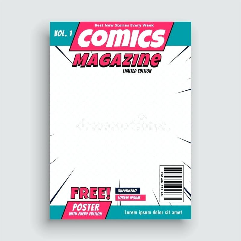 Comic Magazine Cover 800x800 Comic Magazine Cover