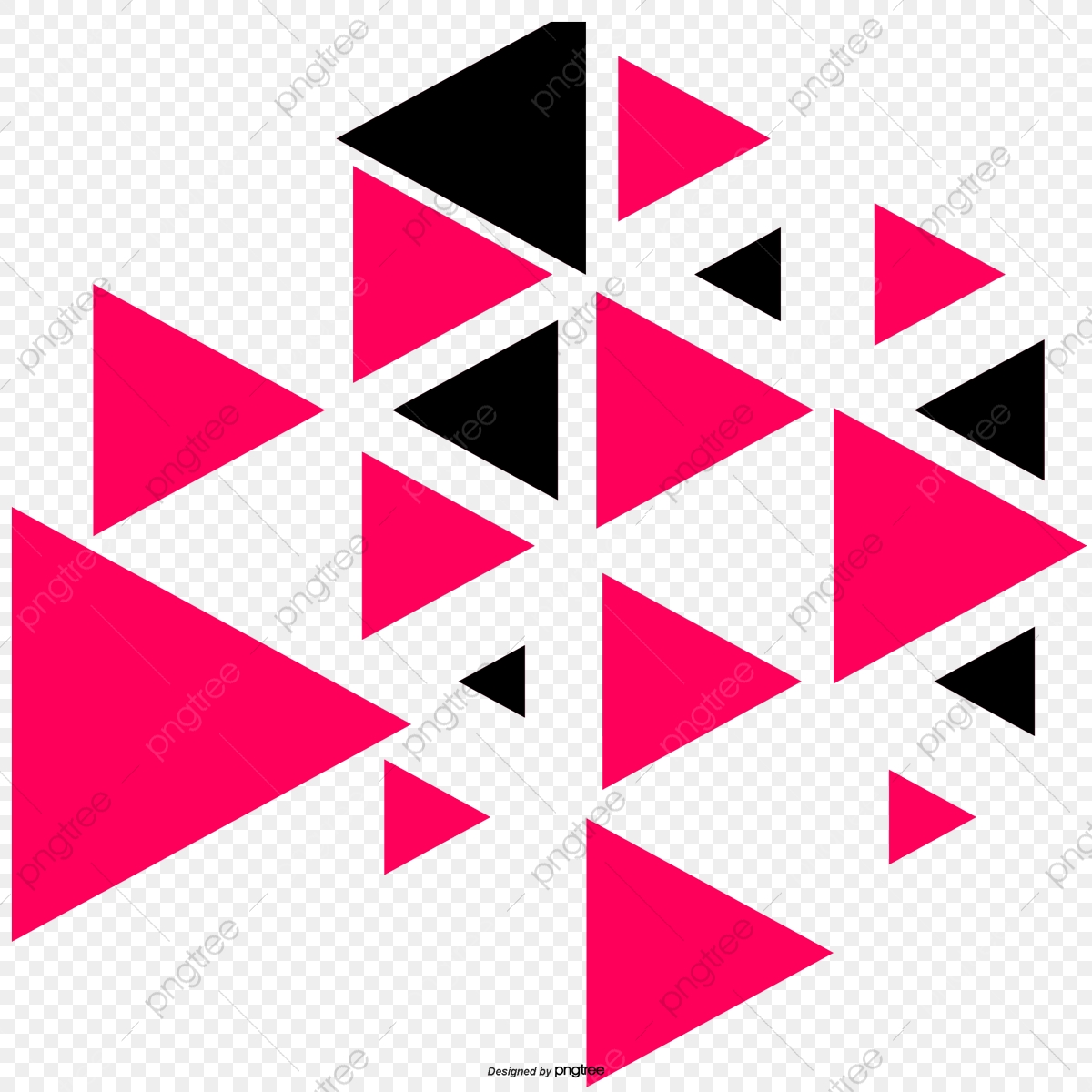 1200x1200 Floating Triangular Cover, Vector Png, Business Cover, Proposal