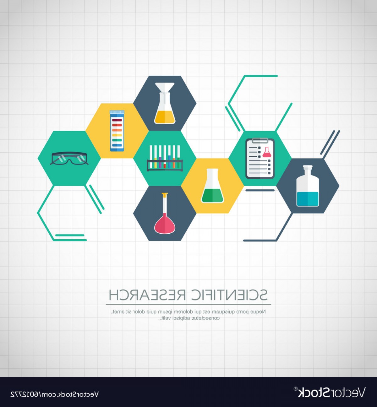 1200x1296 Research Concept Chemical Banner Background Cover Vector Soidergi
