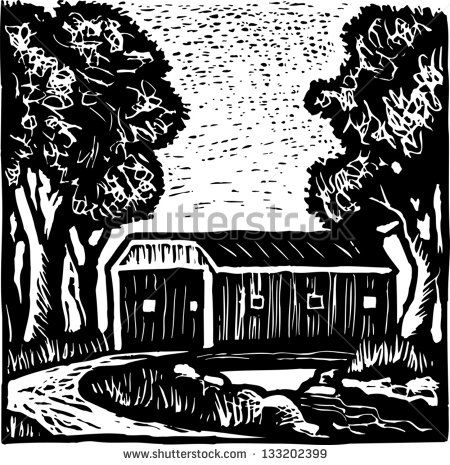 450x465 Covered Bridge Vector Stock Photos, Royalty Free Images Vectors