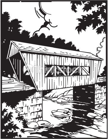 364x471 Old Covered Bridge Grouped Elements A Work Of Art Judy Covered