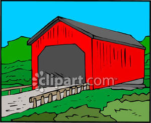 300x244 Clipart Covered Bridge Free Cliparts Download Images