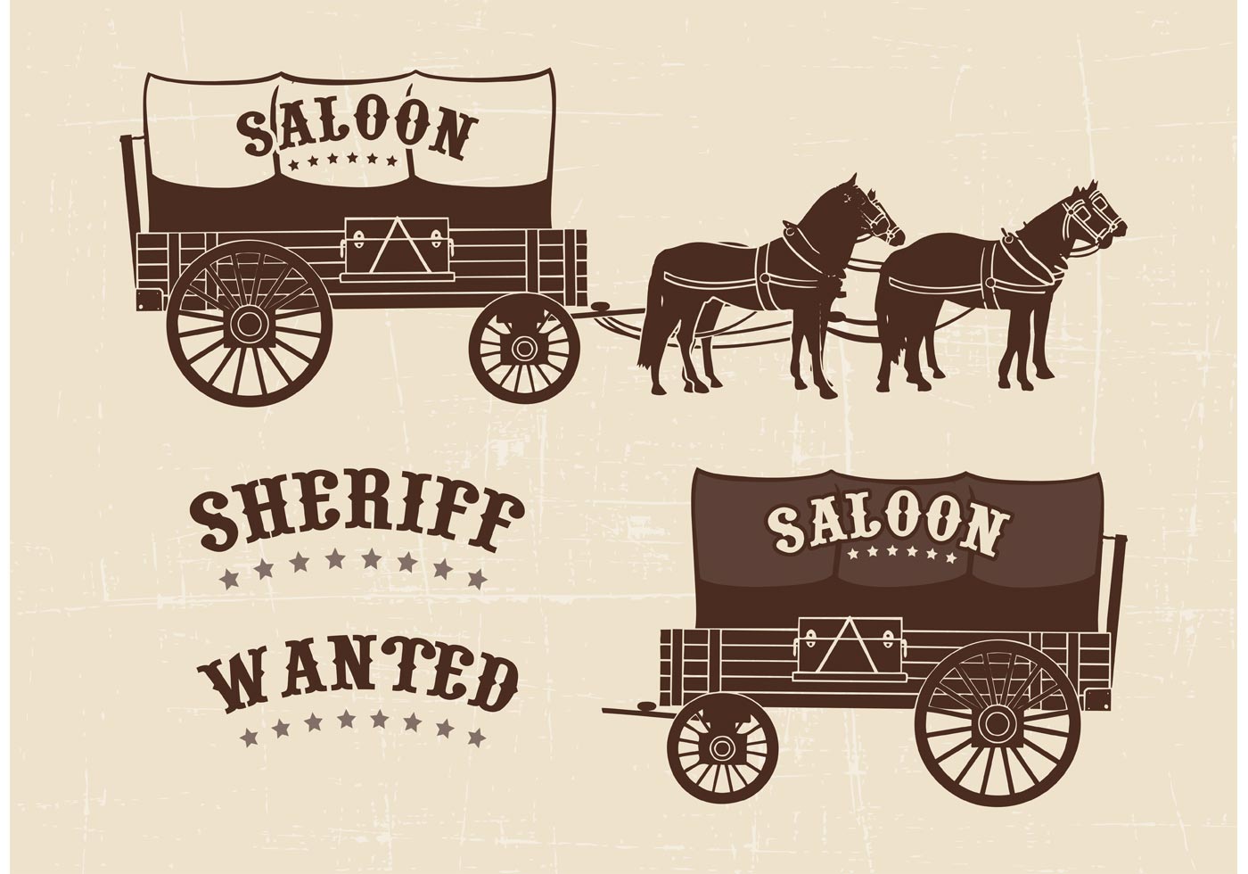 1400x980 Chuck Wagon Free Vector Art