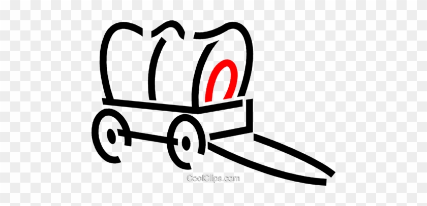 840x406 Covered Wagons Royalty Free Vector Clip Art Illustration