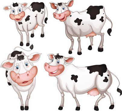 404x368 Cow Free Vector Download