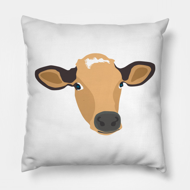 630x630 Cow Face Vector Sketch